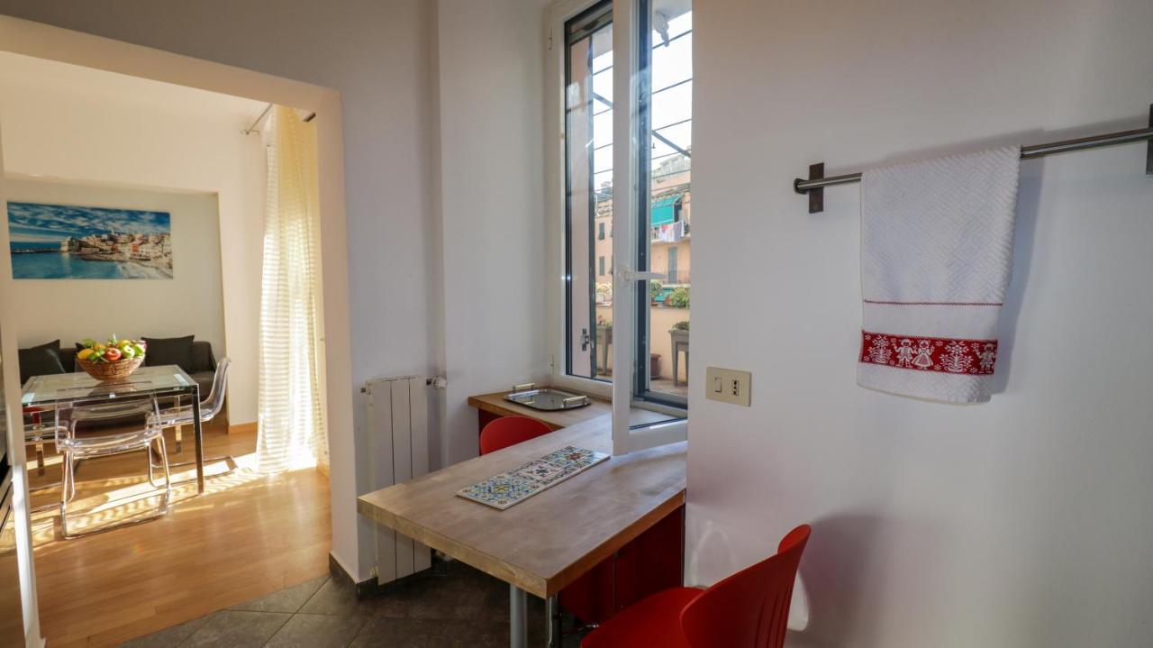 Sole, Terrazza, Centro Citta E Wi-Fi Veloce! Apartamento Génova Exterior foto