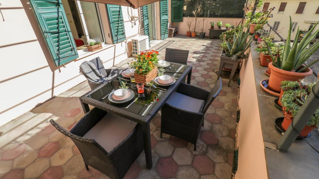 Sole, Terrazza, Centro Citta E Wi-Fi Veloce! Apartamento Génova Exterior foto