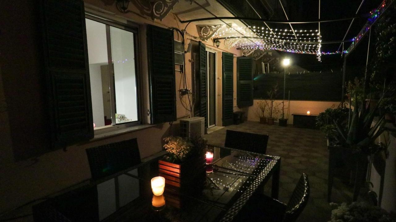 Sole, Terrazza, Centro Citta E Wi-Fi Veloce! Apartamento Génova Exterior foto